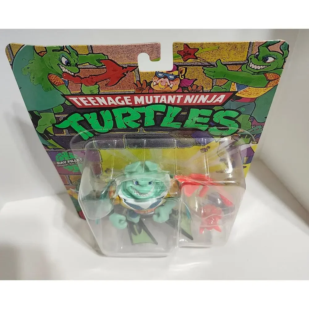 TMNT Ray Fillet Action Figure Teenage Mutant Ninja Turtles Playmates New